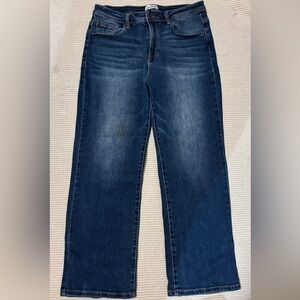 Special A Wide Straight Leg Stretch Jeans